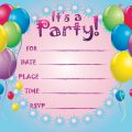Birthday Cards Invitation