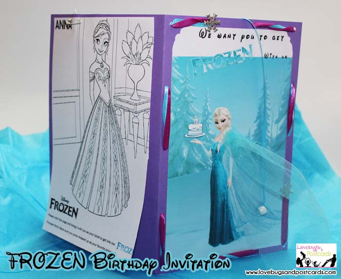 Birthday Invitation Card Frozen Free Printable