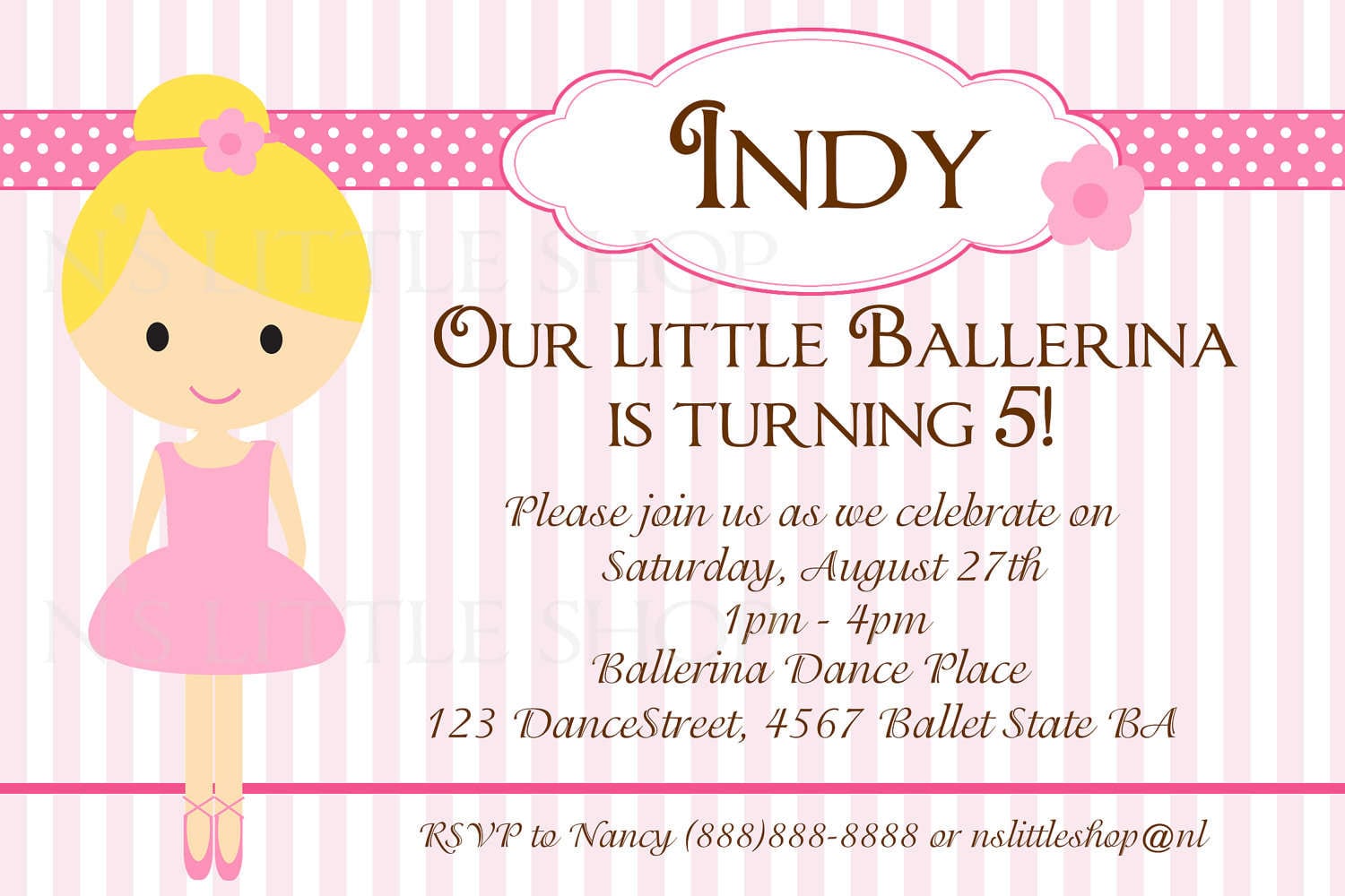 Birthday Invitation Card Templates Free