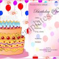 Birthday Party Invitation Template Free