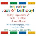 Birthday Party Invitation For Kids Free Template