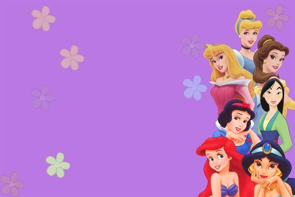 Disney Princess Party Invitation Template