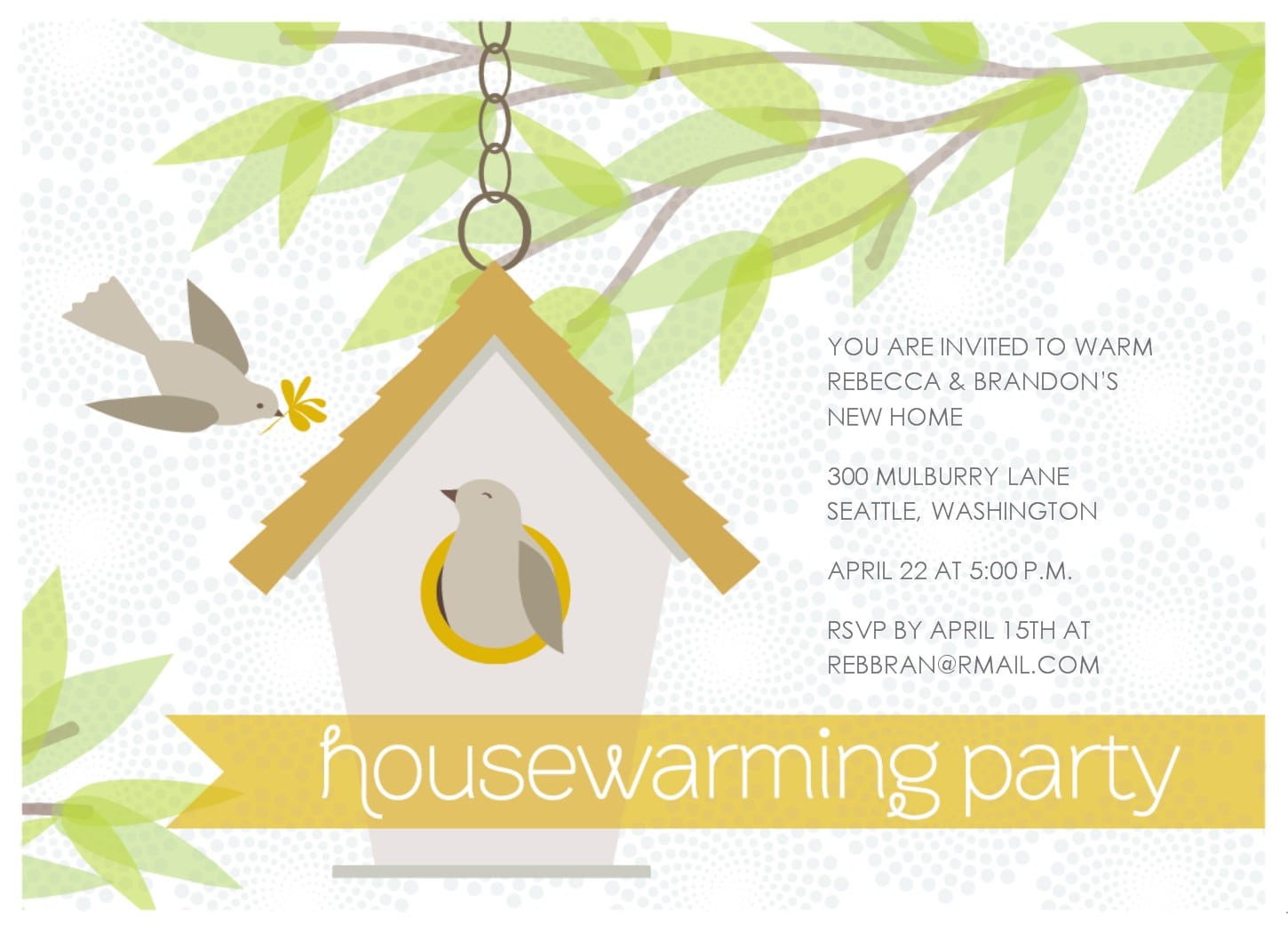 Download Free Template For House Warming Party Invitation