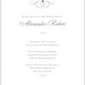 Downloadable Baptismal Invitation
