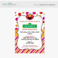 Elmo Birthday Party Invitation