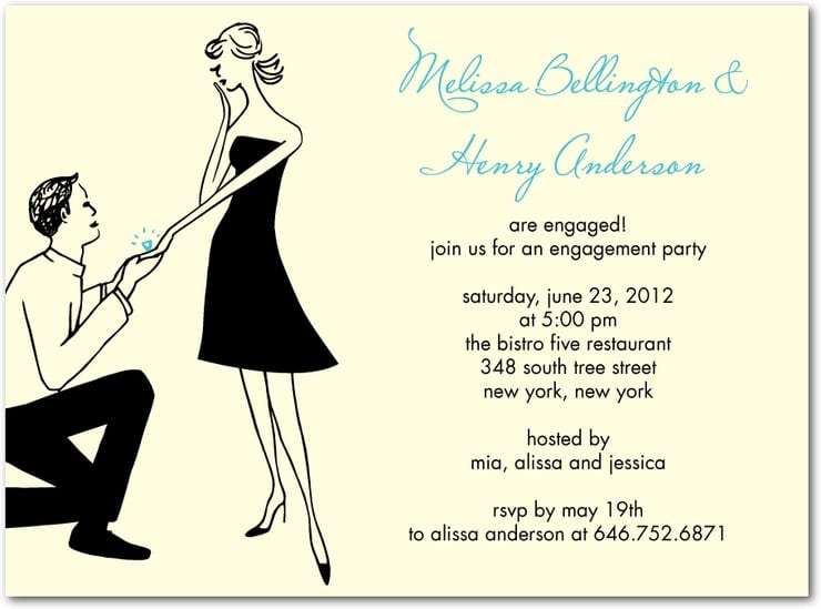Engagement Party Invitation Pictures