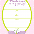 Baby 1st Birthday Invitation Template Free