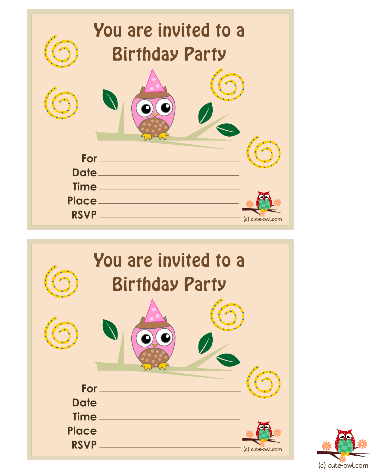 Free Birthday Invitations Printable For Adults