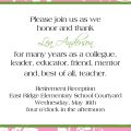 Free Downloadable Retirement Invitation