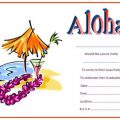 Free Hawaiian Invitation Printable