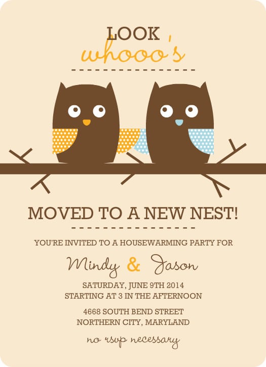 Free Housewarming Party Invitations To Print