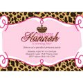 Free Leopard Print Invitation