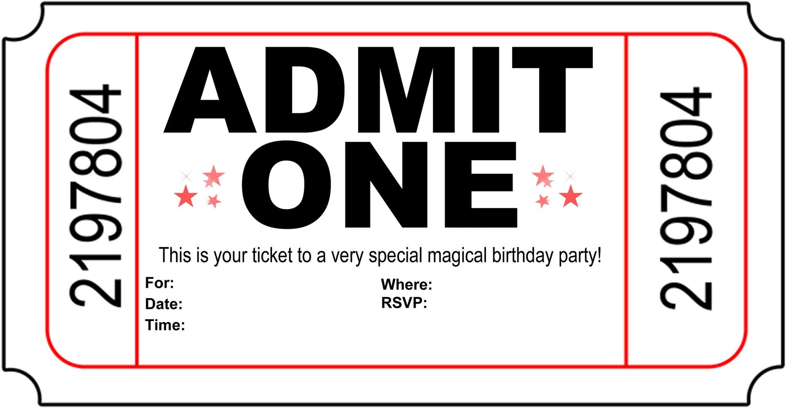Free Pool Party Birthday Invitation Printable