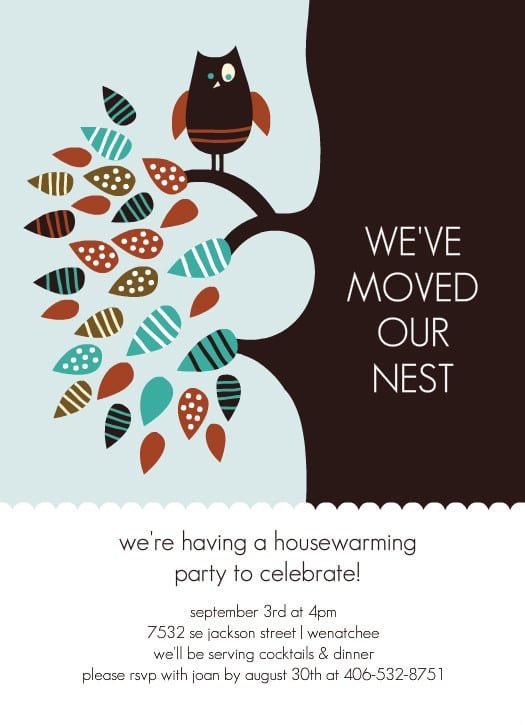 Free Printable Housewarming Party Invitation Templates