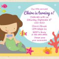 Free Printable Mermaid Birthday Invitation