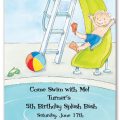 Free Printable Pool Invitation