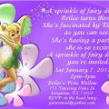 Free Printable Tinkerbell Baby Shower Invitation