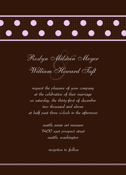 Free Printable Wedding Reception Invitation Templates