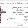 Free Invitation For Baptism