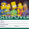 Free Sleepover Invitation