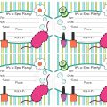Free Spa Party Invitation Template