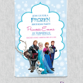 Frozen Invitation Template Free
