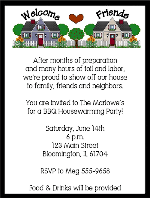 Going Away Party Invitation Samples
