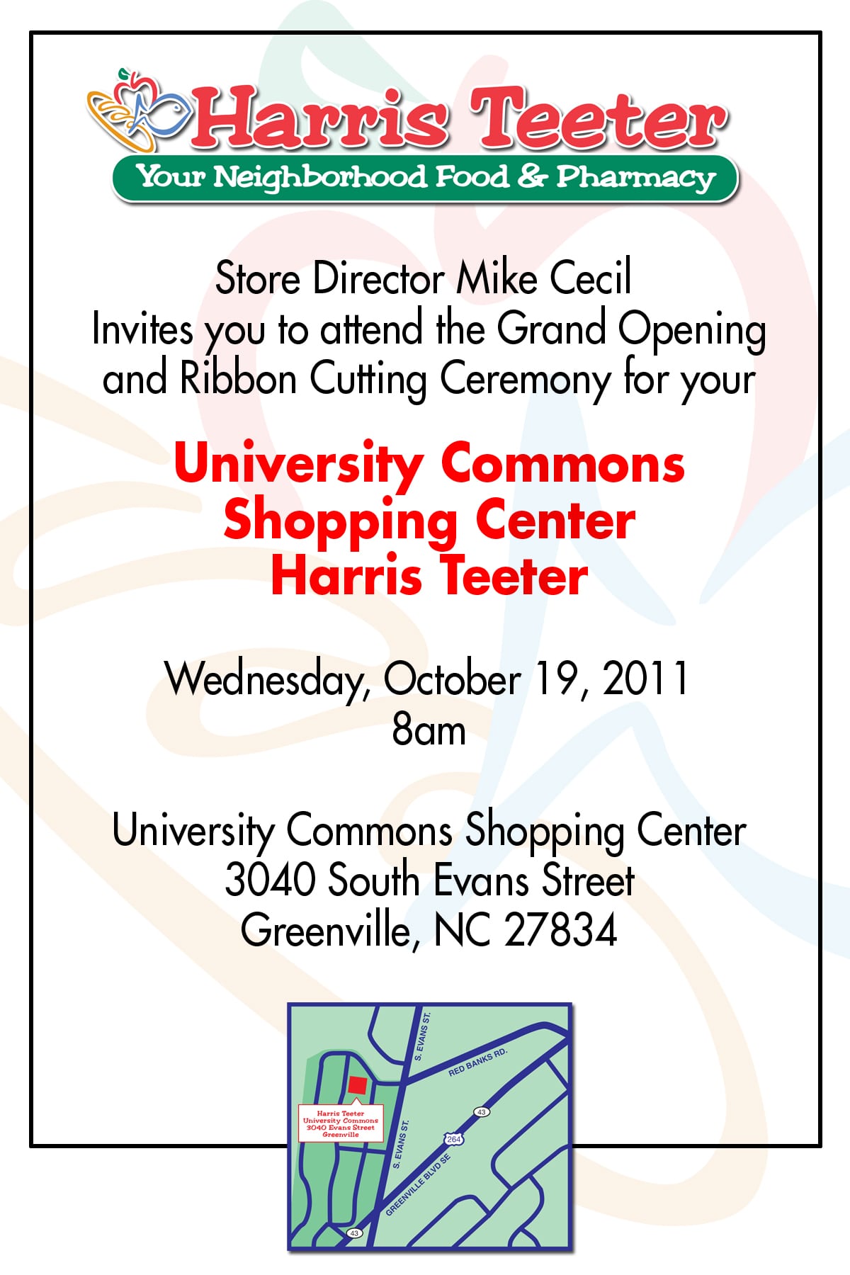 Grand Opening Invitation Template