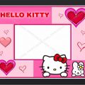 Hello Kitty Birthday Invitation Blank