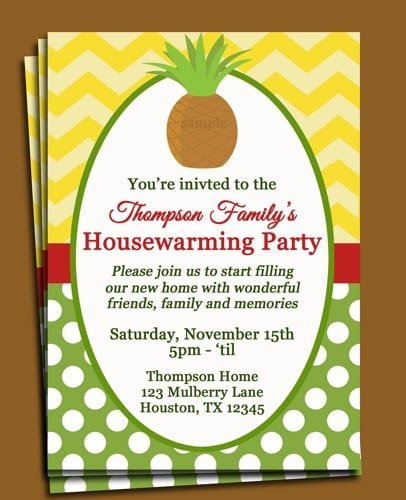 House Warming Ceremony Invitation Cards Templates Free Download