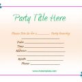 Housewarming Template Invitation