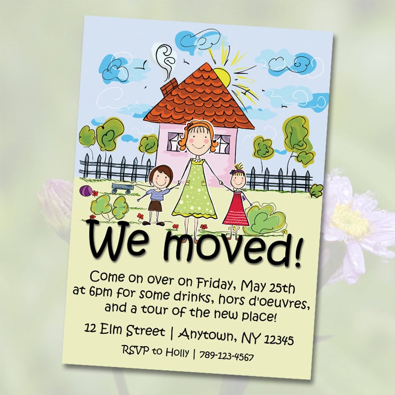 Housewarming Party Invitation Cards