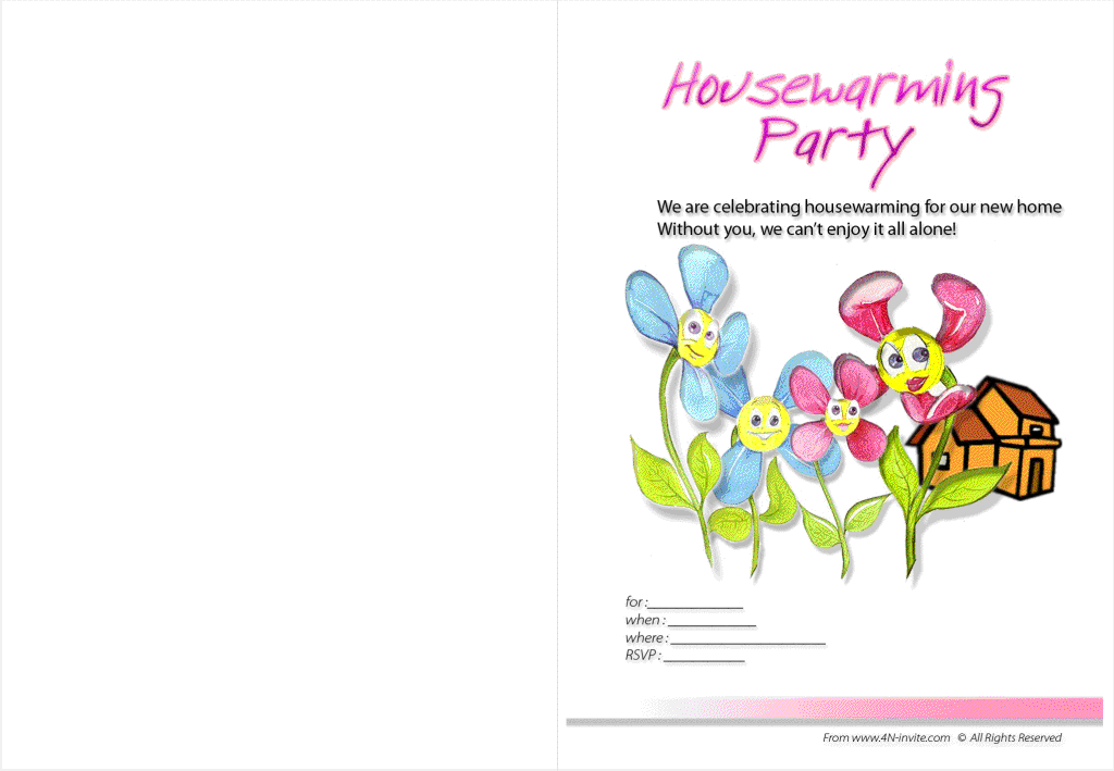 Housewarming Party Invitation Samples