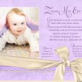 Invitation Christening Baby Boy
