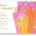 Invitation Cards For Birthday Party