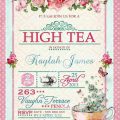 Invitation To A Tea Party Birthday