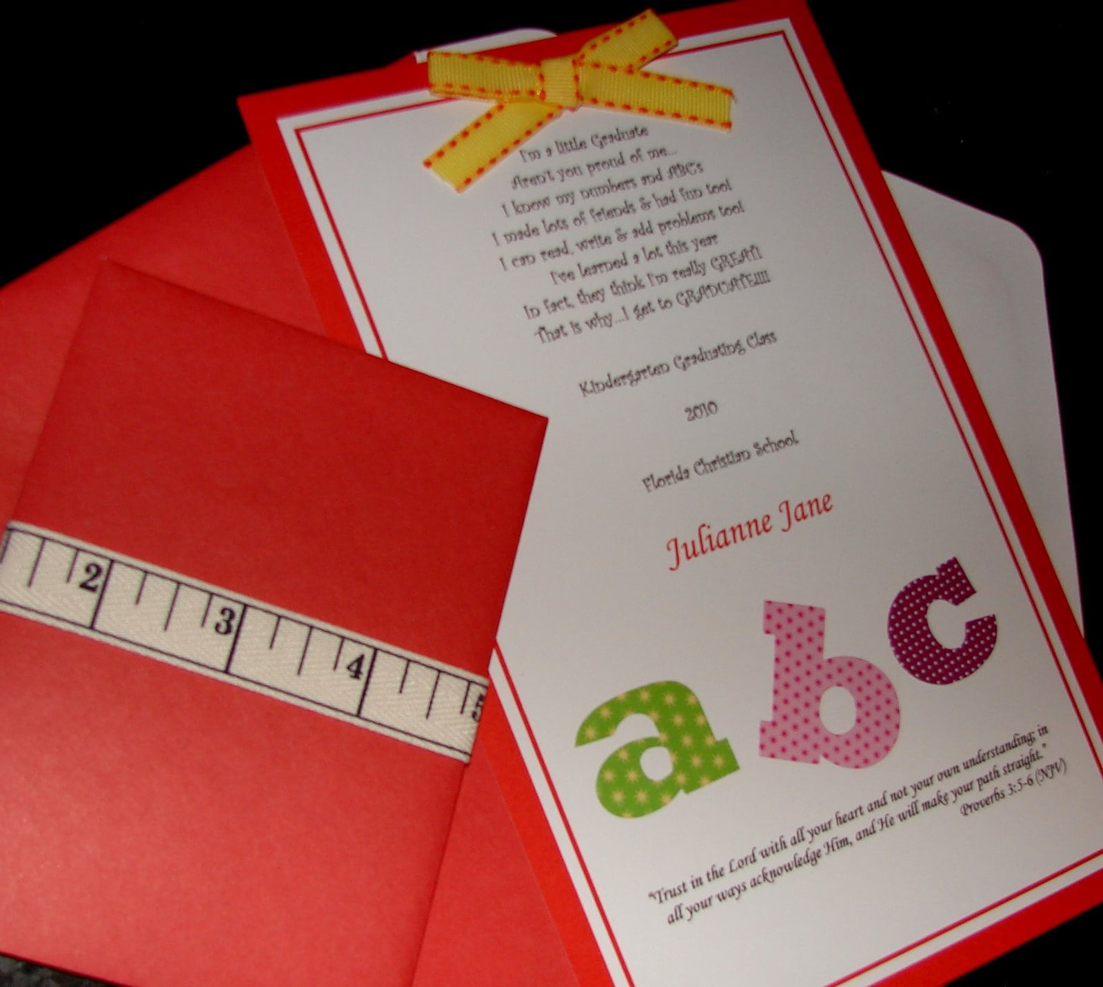 Kindergarten Graduation Invitation Ideas