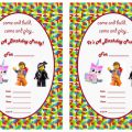 Movie Invitation Free Printable