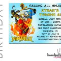 Lego Ninjago Invitation Free Printables