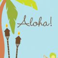 Hawaiian Party Invitation Template Free