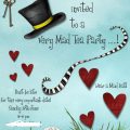 Mad Hatter Invitation Template Free