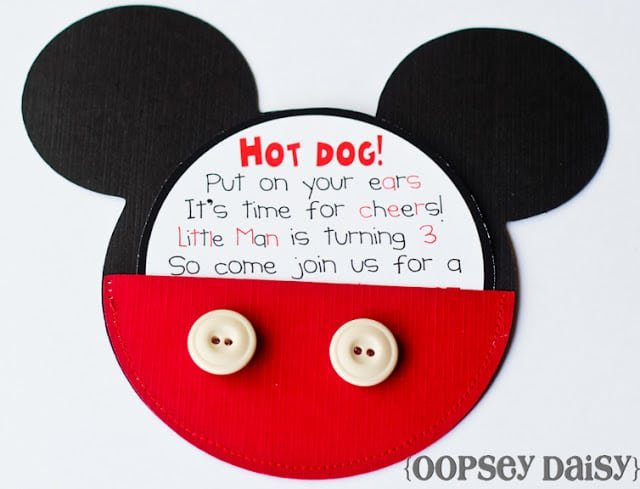 Mickey Mouse Clubhouse Birthday Invitation Ideas