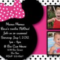 Mini Mouse Invitation
