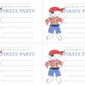 Pirate Party Invitation Free Template