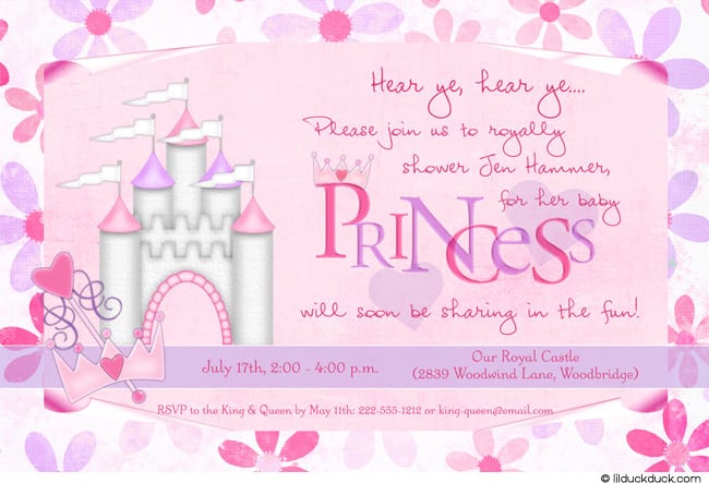 Princess Invitation Free