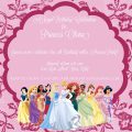 Tea Party Princess Invitation