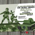 Printable Birthaday Invitation For Men