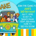 Scooby Doo Party Invitation