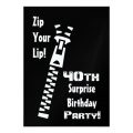 Template For 40 Th Birthday Invitation