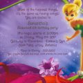 Tinkerbell Birthday Invitation Free